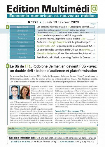 Édition Multimédia - 13 Février 2023