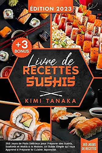 Kimi Tanaka - Livre de Recettes Sushis (2022)