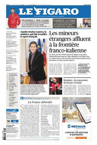Le Figaro du Mercredi 15 Février 2023