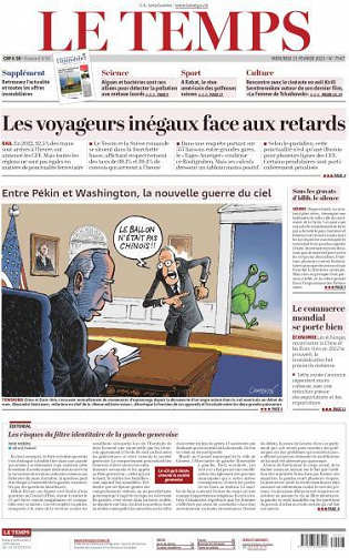 Le Temps - 15 Février 2023