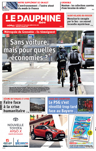 Le Dauphiné Libéré du mercredi 15 février 2023