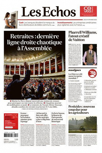 Les Echos du Jeudi 16 Février 2023