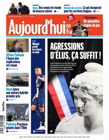 Aujourd’hui en France - 16 Février 2023