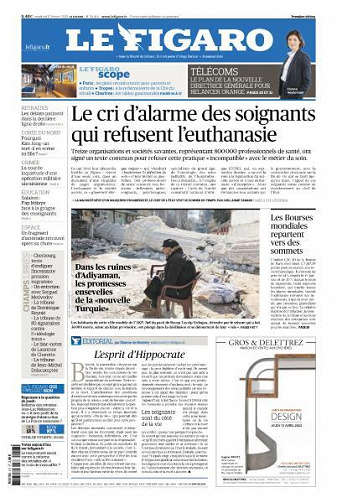 Le Figaro du Vendredi 17 Février 2023