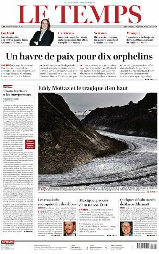 Le Temps - 17 Février 2023