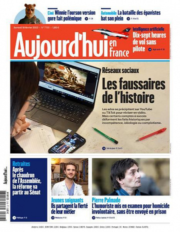 Aujourd’hui en France - 18 Février 2023