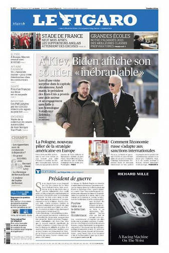 Le Figaro du Mardi 21 Février 2023