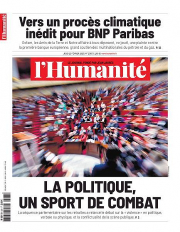 L’Humanite - 23 Février 2023