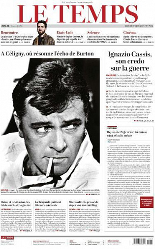 Le Temps - 23 Février 2023