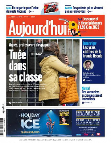 Aujourd’hui en France - 23 Février 2023