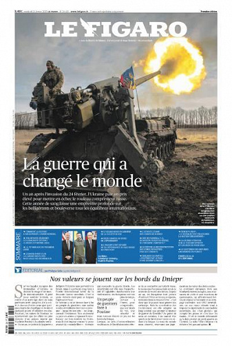 Le Figaro du Vendredi 24 Février 2023