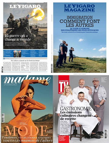 Pack Le Figaro et ses 3 suppléments - Vendredi 24 Février 2023