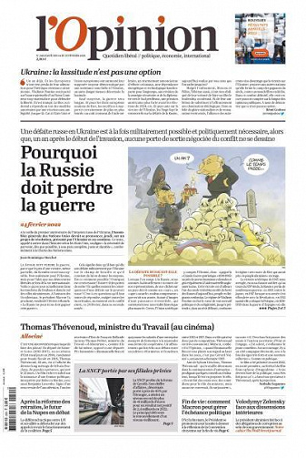 L’Opinion - 24-25 Février 2023