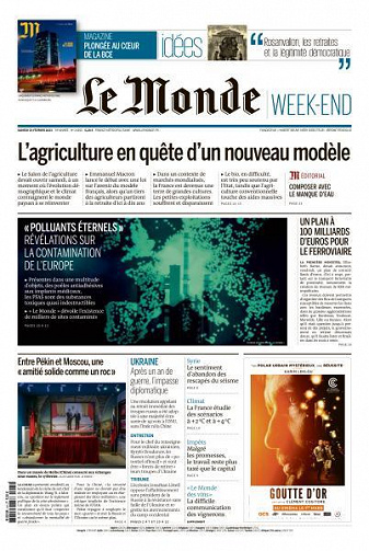 Le Monde du Samedi 25 Février 2023