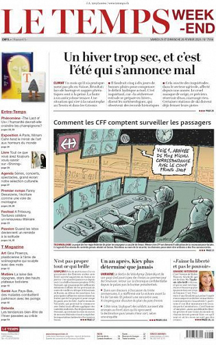Le Temps - 25-26 Février 2023