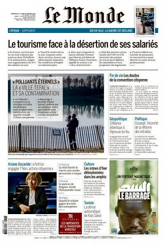 Le Monde du Dimanche 26 et Lundi 27 Février 2023