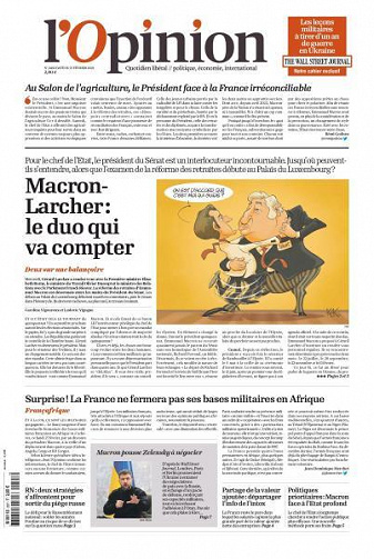 L’Opinion - 27 Février 2023