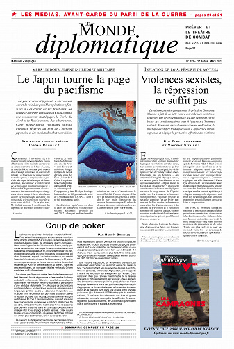 Le Monde diplomatique - Mars 2023