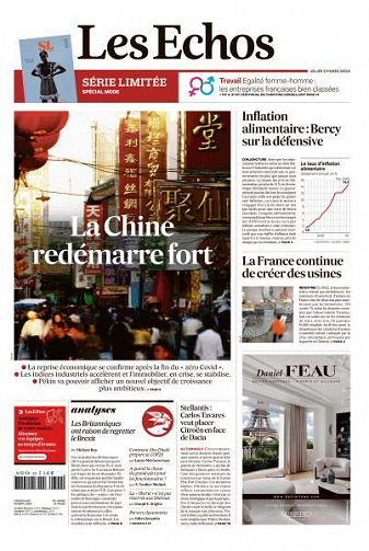 Les Echos du Jeudi 2 Mars 2023