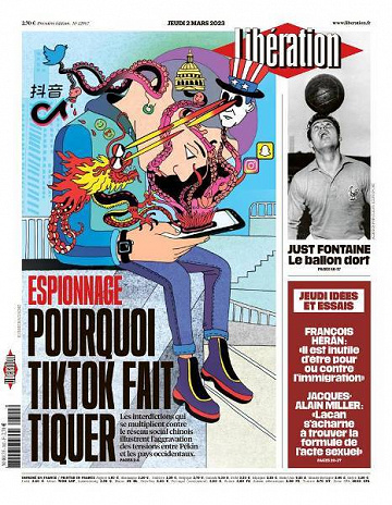 Libération du Jeudi 2 Mars 2023