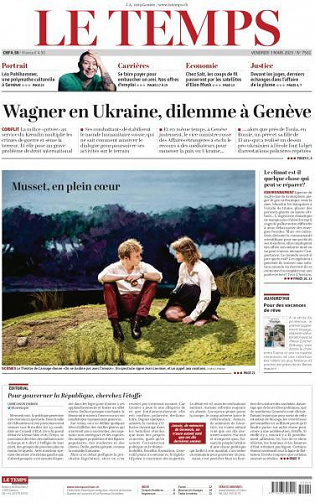 Le Temps - 3 Mars 2023