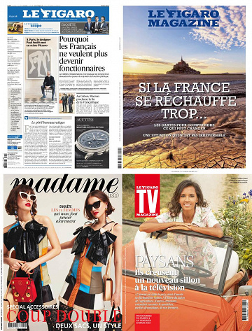 Pack Le Figaro et ses 3 suppléments - Vendredi 3 Mars 2023