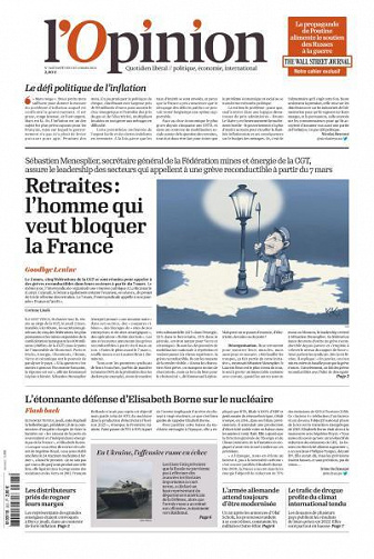 L’Opinion - 3-4 Mars 2023