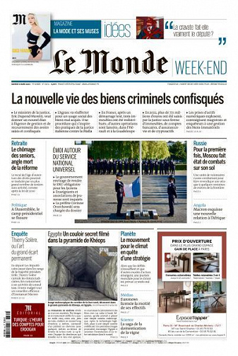 Le Monde du Samedi 4 Mars 2023