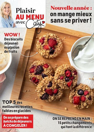 Plaisir au menu avec Caty - Janvier-Mars 2023
