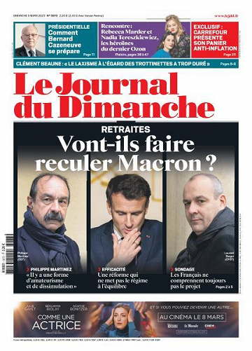 Le Journal du Dimanche - 5 Mars 2023