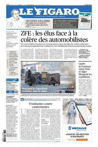 Le Figaro du Lundi 6 Mars 2023