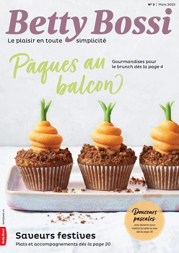 Betty Bossi French Edition - Mars 2023