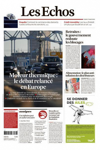 Les Echos du Mardi 7 Mars 2023