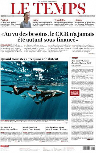 Le Temps - 7 Mars 2023