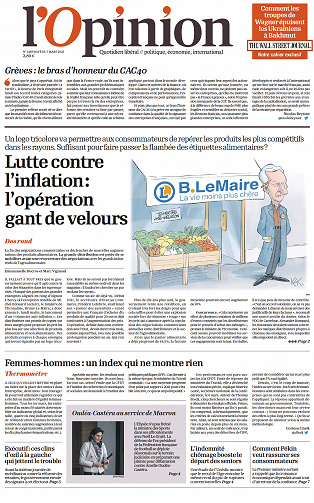 L’Opinion - 7 Mars 2023
