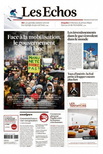 Les Echos du Mercredi 8 Mars 2023