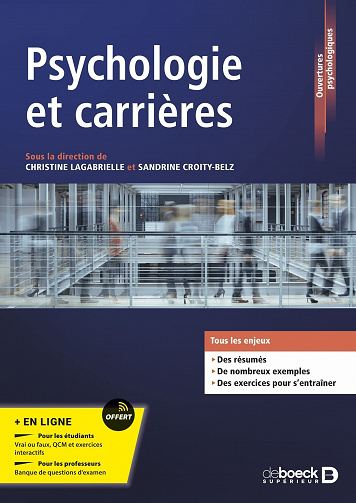 Psychologie et carrières - Christine Lagabrielle, Sandrine Croity-Belz (2022)