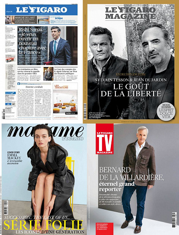 Pack Le Figaro et ses 3 suppléments - Vendredi 10 Mars 2023