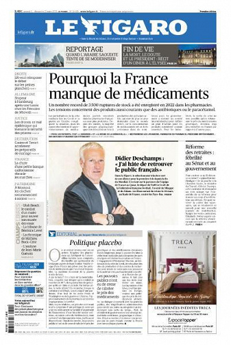 Le Figaro du Samedi 11 et Dimanche 12 Mars 2023