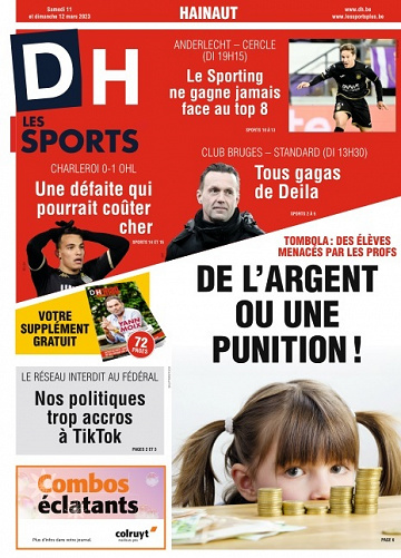 DH Les Sports Hainaut Samedi 11 et Dimanche 12 Mars 2023