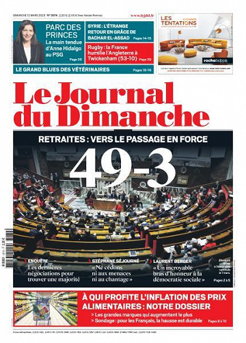 Le Journal du Dimanche - 12 Mars 2023