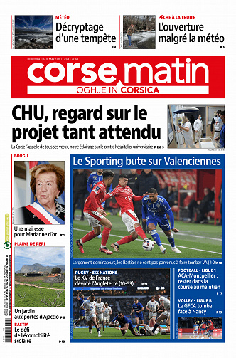 Corse Matin - 12 Mars 2023