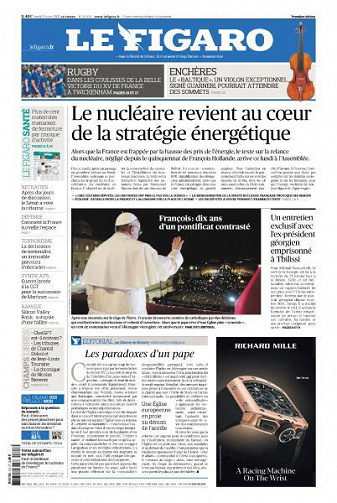 Le Figaro du Lundi 13 Mars 2023