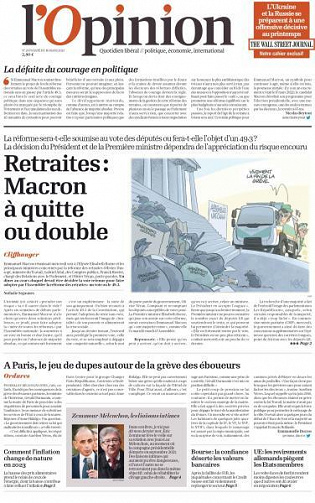L’Opinion - 16 Mars 2023