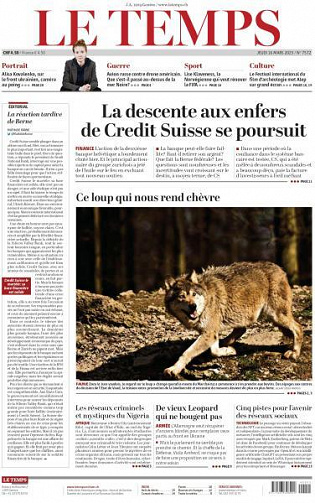 Le Temps - 16 Mars 2023
