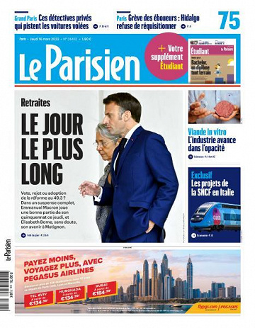 Le Parisien - 16 Mars 2023