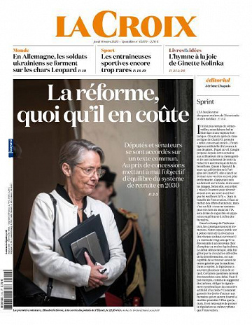 La Croix - 16 Mars 2023