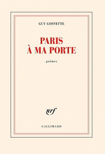 Paris à ma porte - Guy Goffette (2023)