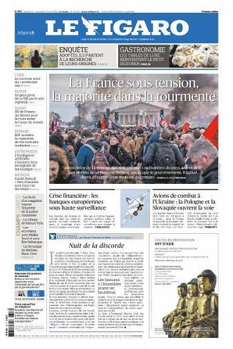 Le Figaro du Samedi 18 et Dimanche 19 Mars 2023