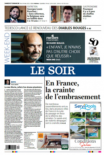 Le Soire + La Dernière heure - 18-19 Mars 2023